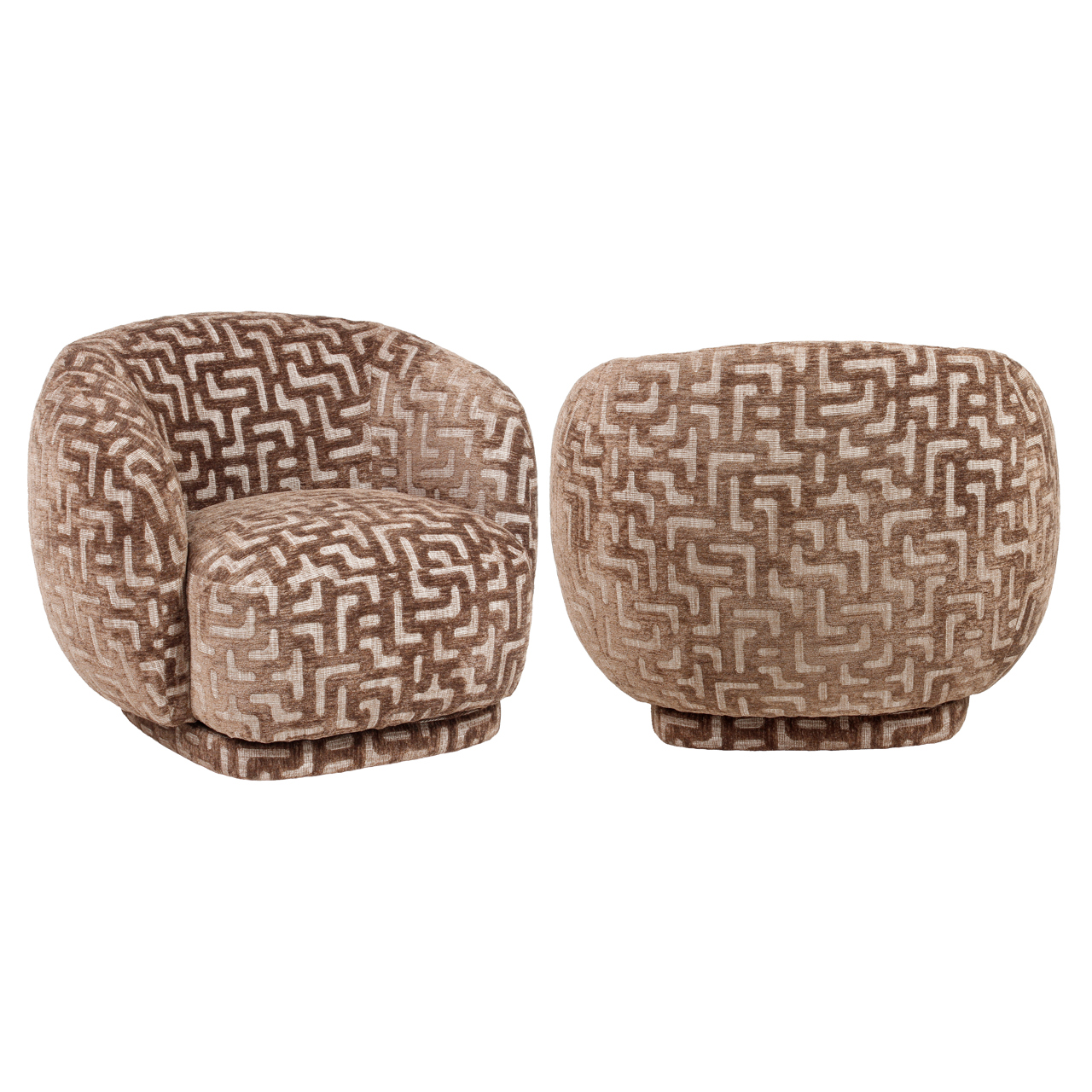 Draaibare Fauteuil Negreslo - - Bruin