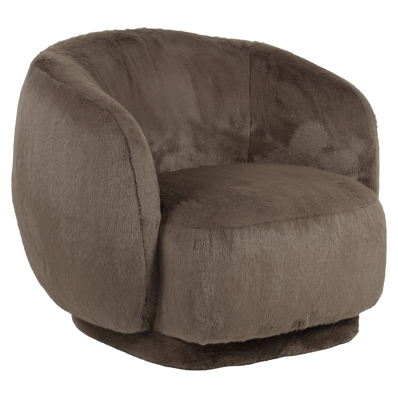 Draaibare Fauteuil Negreslo - - Bruin fluffy - Afbeelding 2