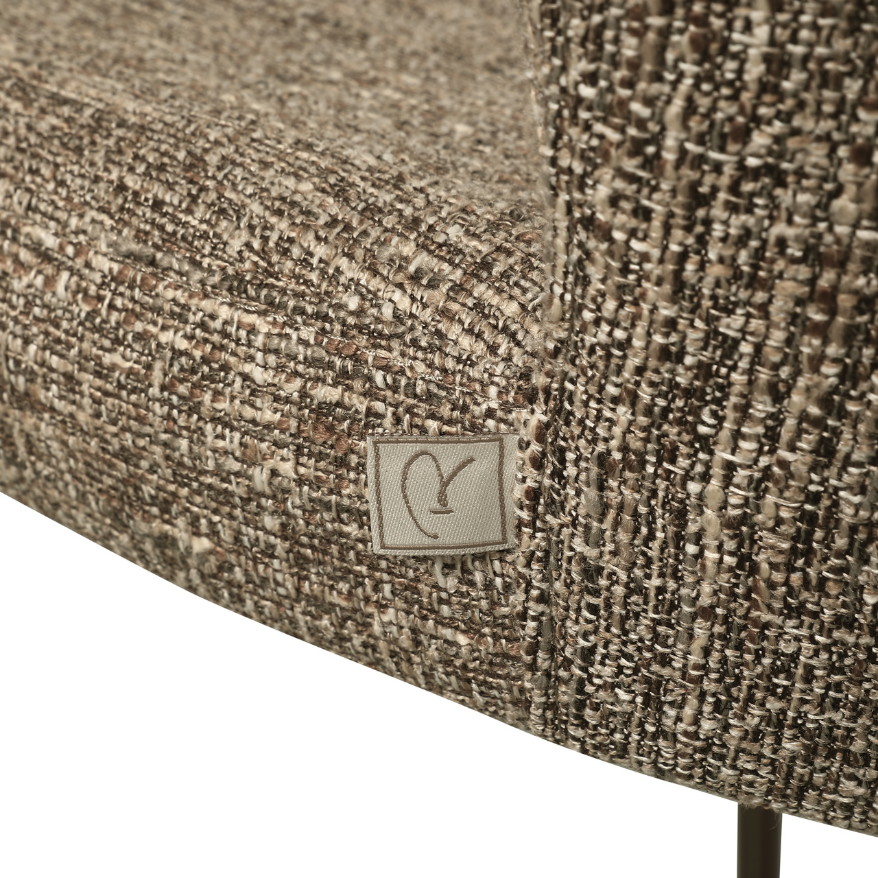Barstoel Odarby - Bruin tweed (zitte 67 cm ) - Afbeelding 5