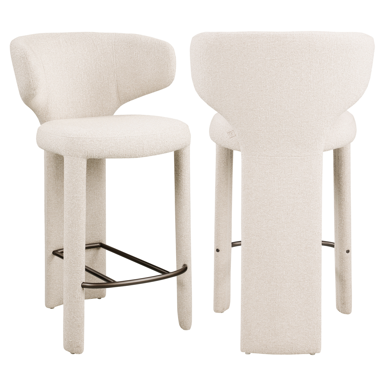 Barstoel Viola - biscotti - Beige (zitte 68 cm )