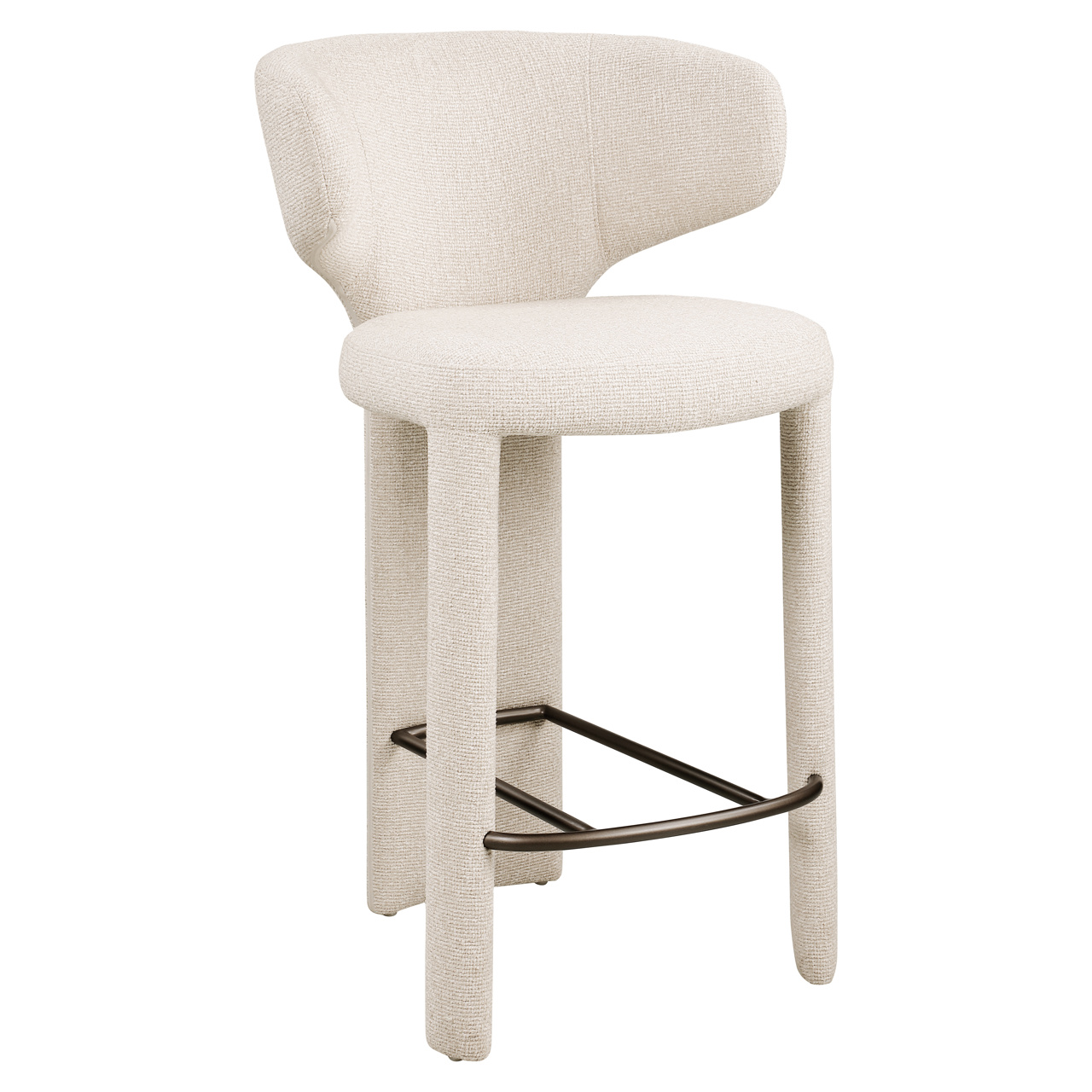 Barstoel Viola - biscotti - Beige (zitte 68 cm ) - Afbeelding 2