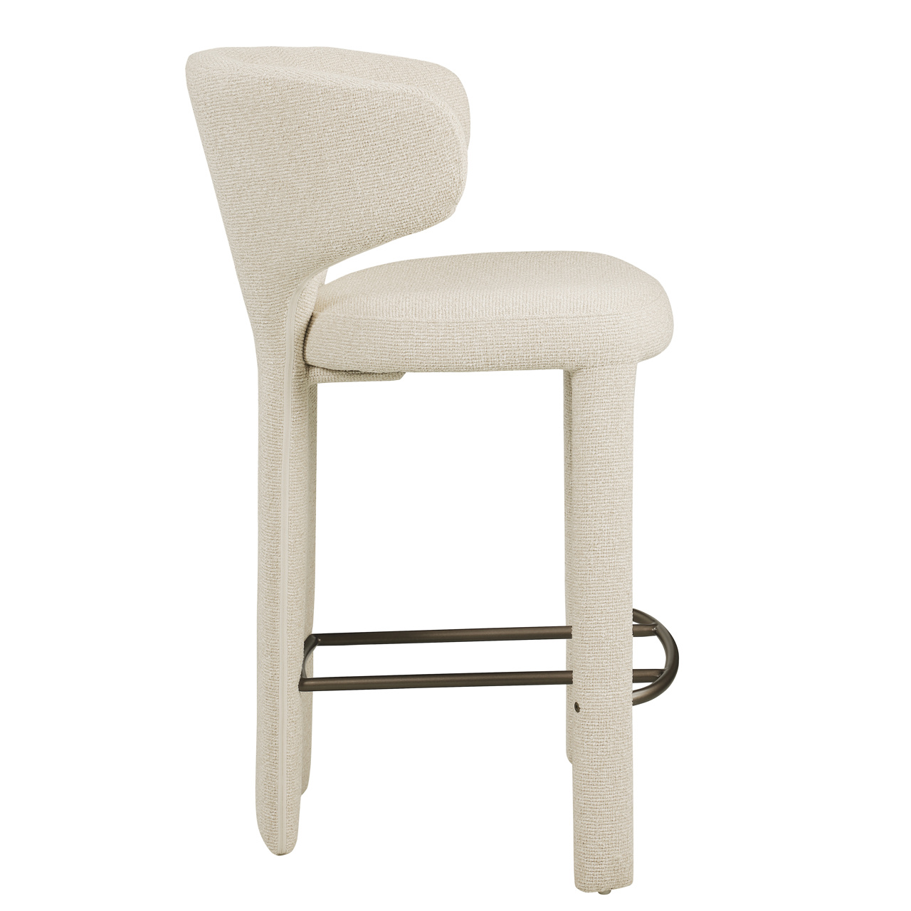Barstoel Viola - biscotti - Beige (zitte 68 cm ) - Afbeelding 4