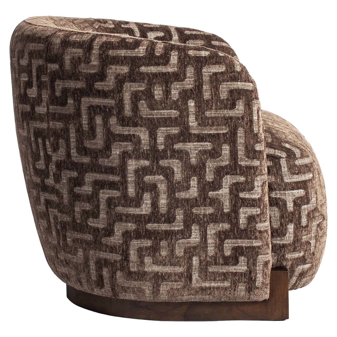Fauteuil Hannah - - Bruin - Afbeelding 4