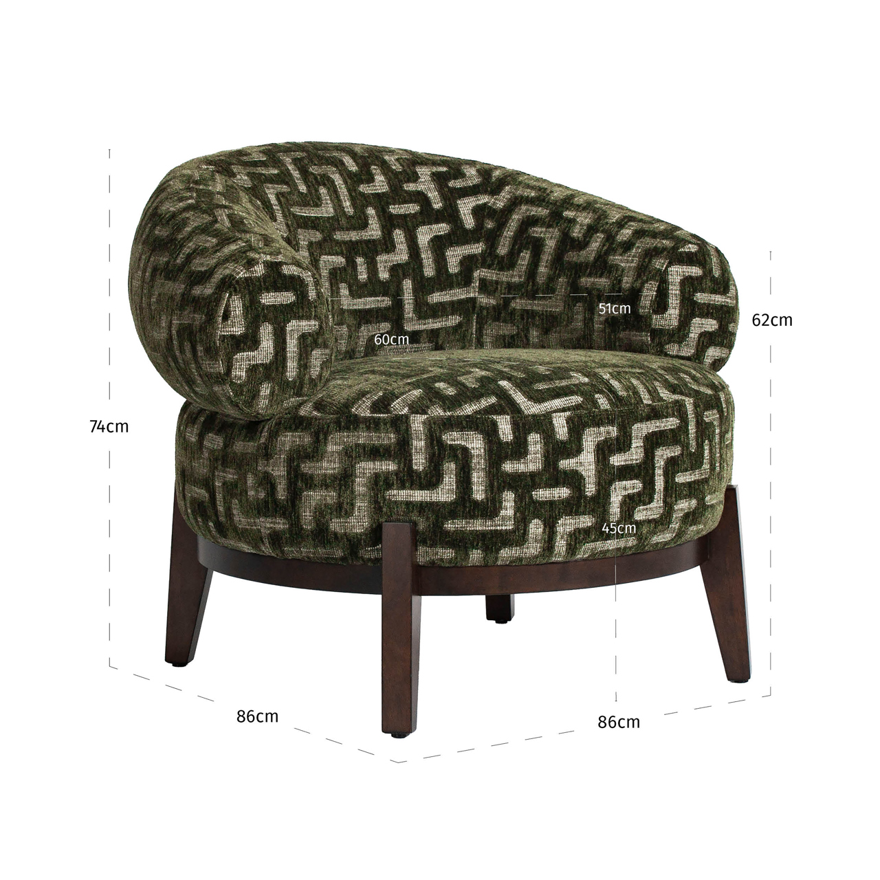 Fauteuil Montana - Moss Groen - Afbeelding 6