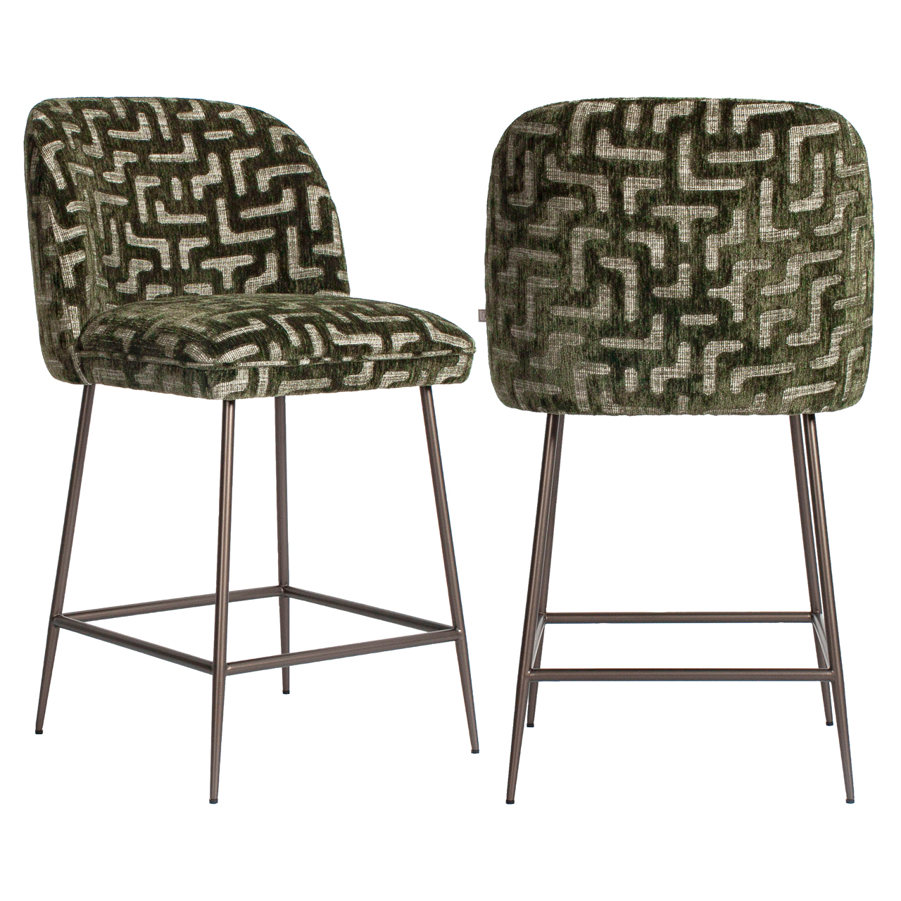 Barstoel Pullitzer - Moss Groen (zitte 69cm )