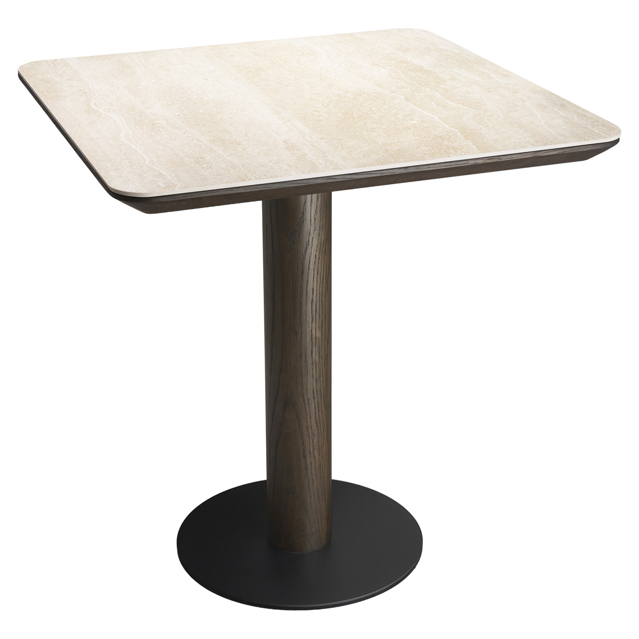 Bistrotafel Ritz Keramiek - Bruin 75cm