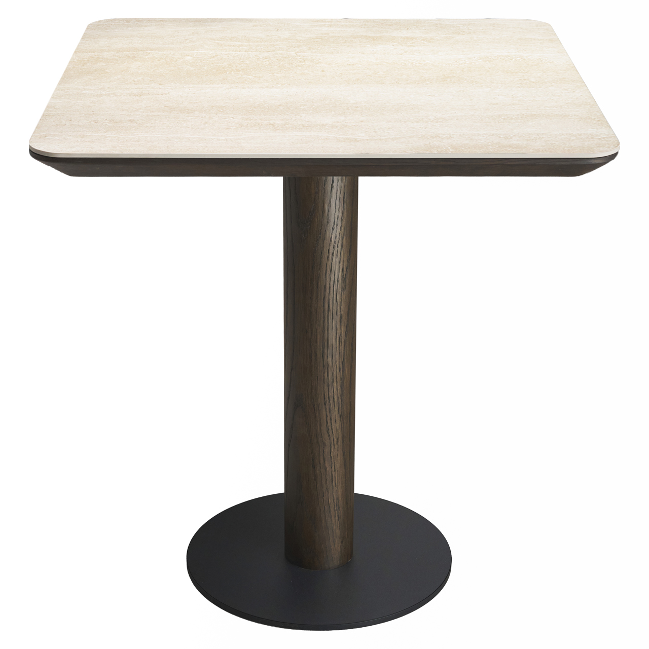Bistrotafel Ritz Keramiek - Bruin 75cm - Afbeelding 2