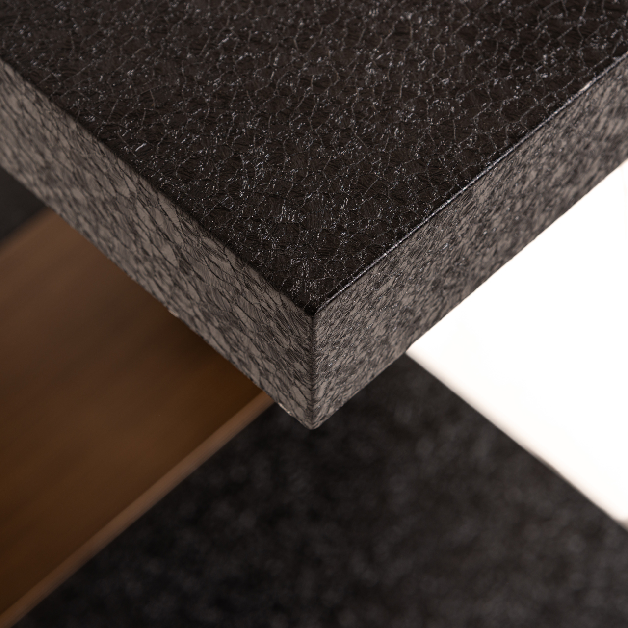 Sidetable Bazel 150cm Zwart/Goud - Afbeelding 8