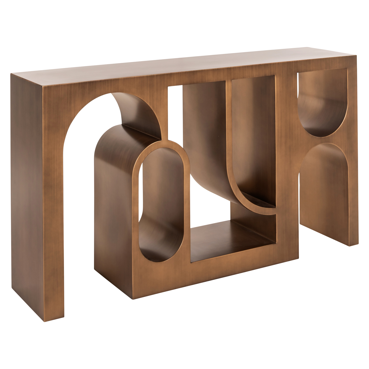 Sidetable Alexander Jones Geborsteld Goud