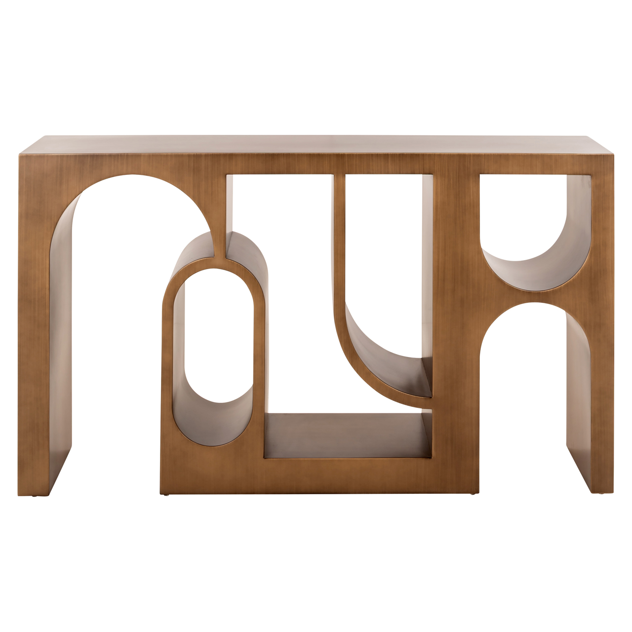 Sidetable Alexander Jones Geborsteld Goud - Afbeelding 2