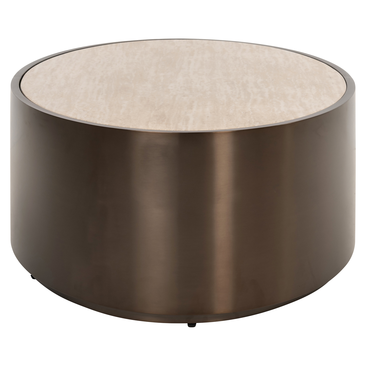 Ovale Salontafel Bonanza Marmerlook, 140 x 80cm - Afbeelding 3
