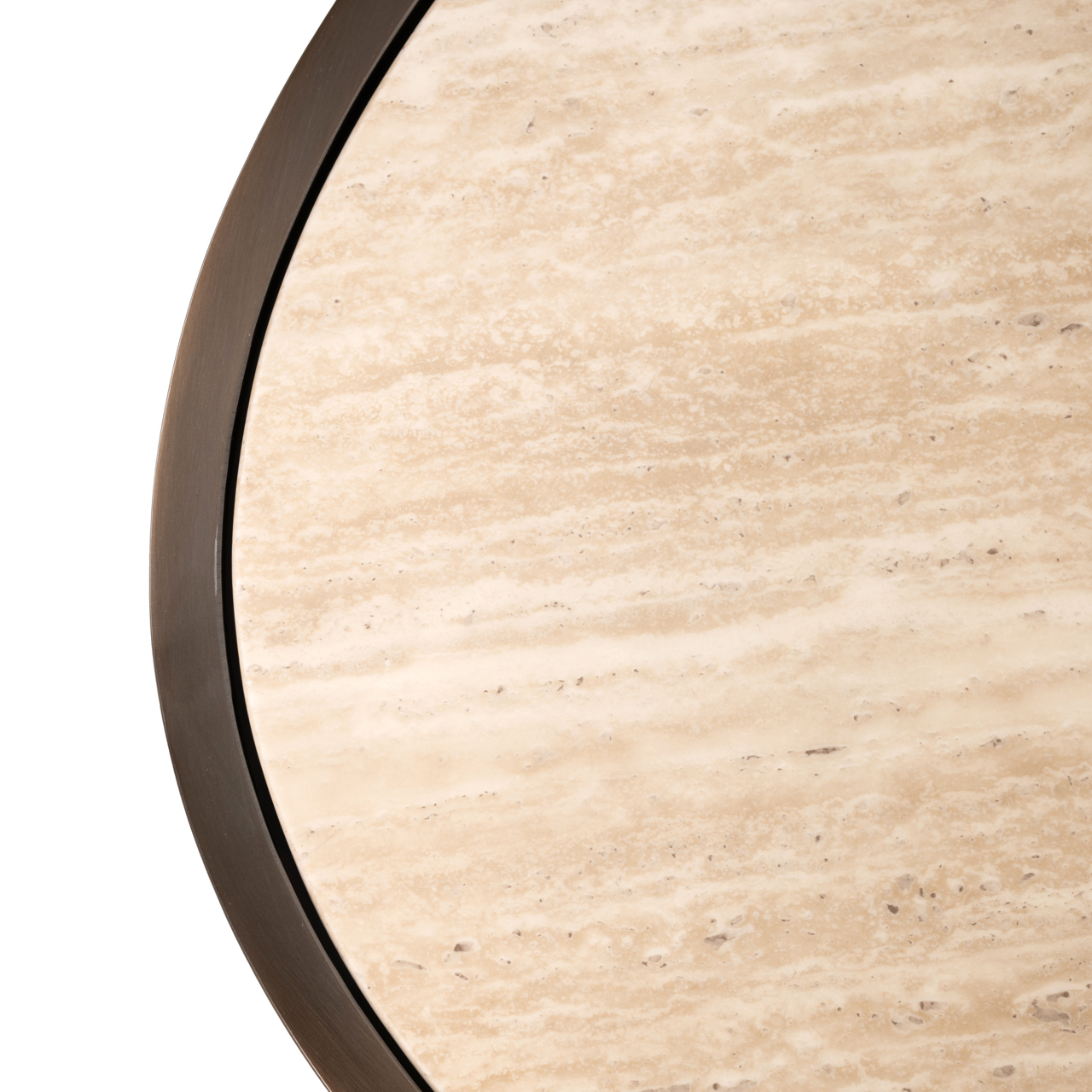 Ovale Salontafel Bonanza Marmerlook, 140 x 80cm - Afbeelding 7