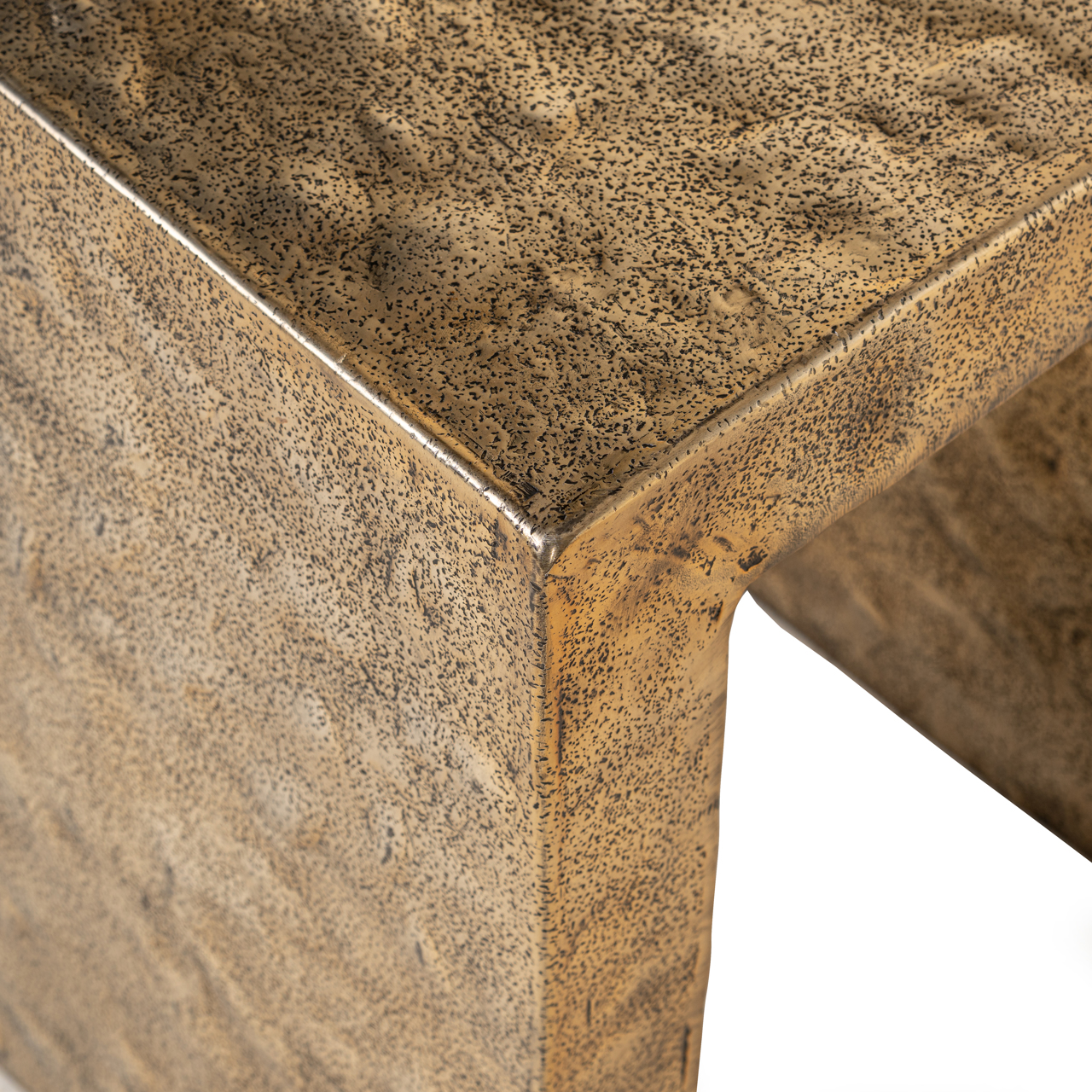 Bijzettafel Novan Brushed gold 40 x 29cm - Afbeelding 4