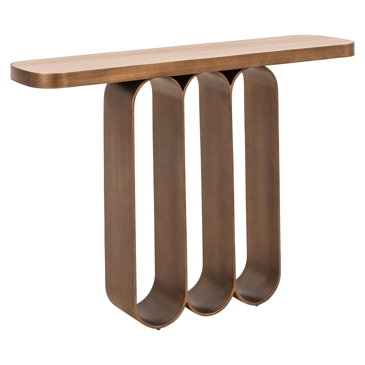 Sidetable Locarno 120cm Brushed Gold