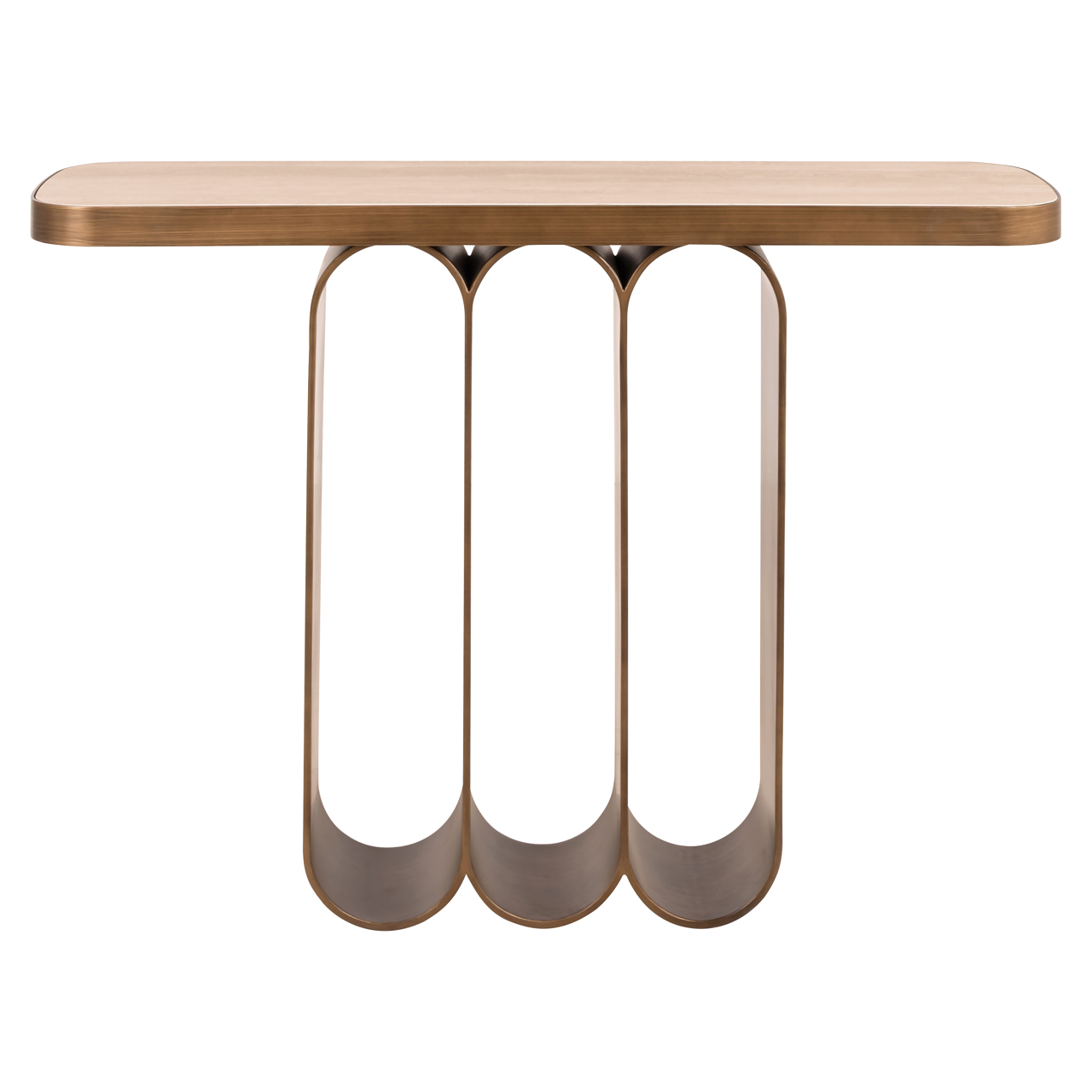 Sidetable Locarno 120cm Brushed Gold - Afbeelding 2
