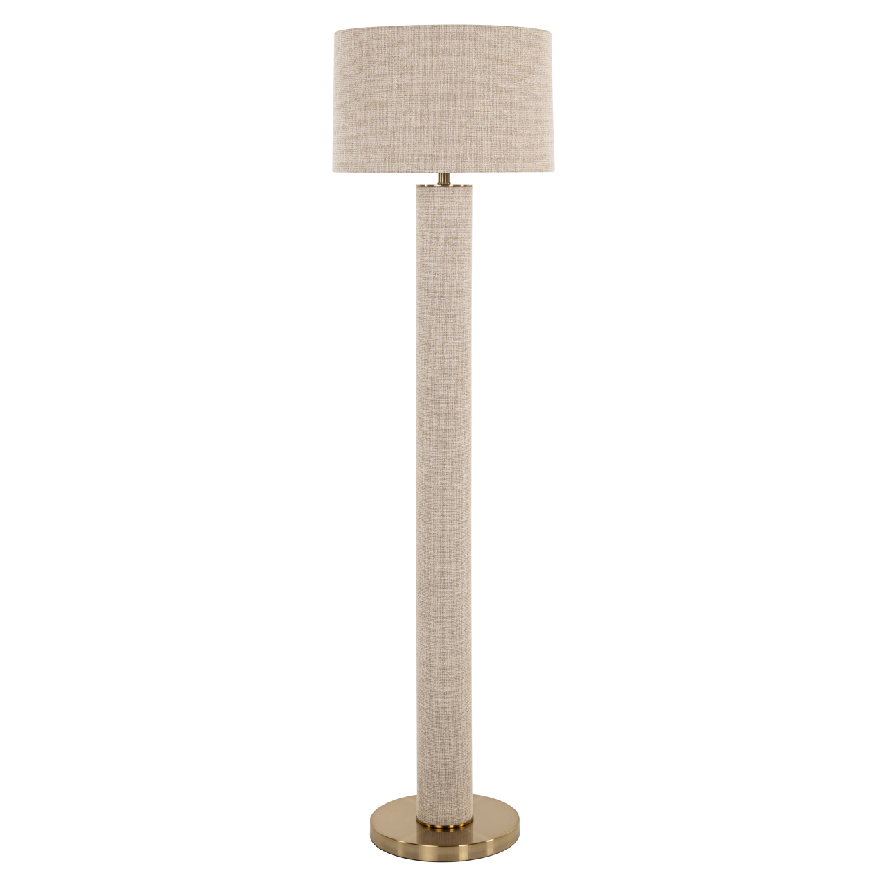 Vloerlamp Joline Linnen 161cm hoog