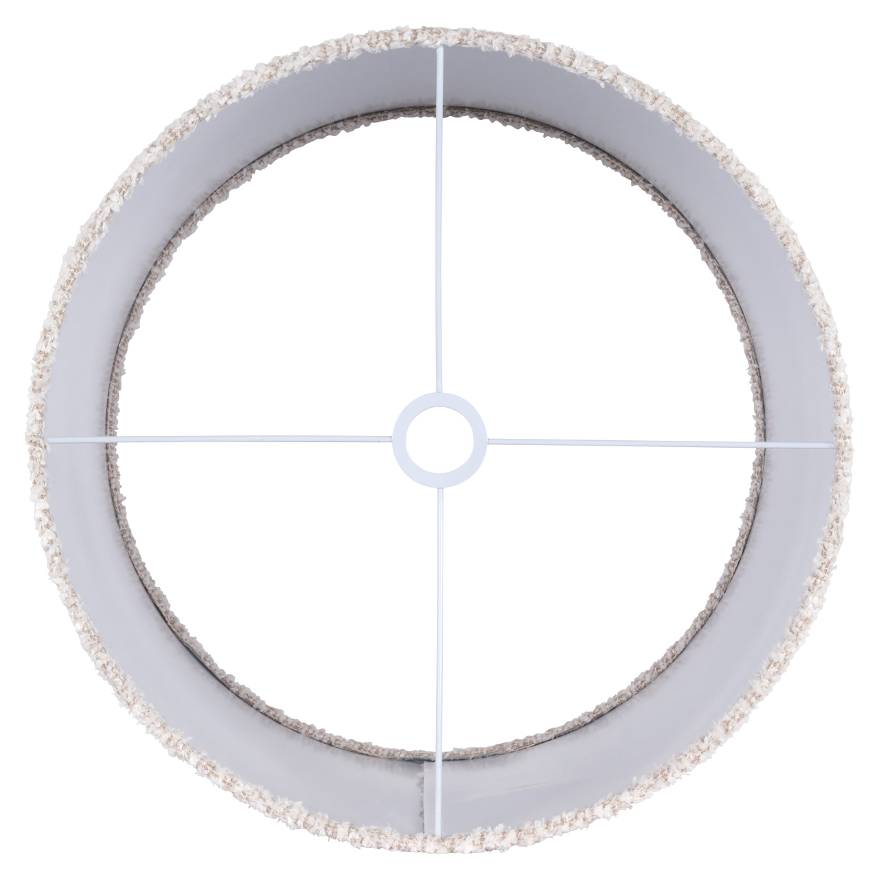 Lampenkap Marly kleur Crème 50 cm - Afbeelding 2