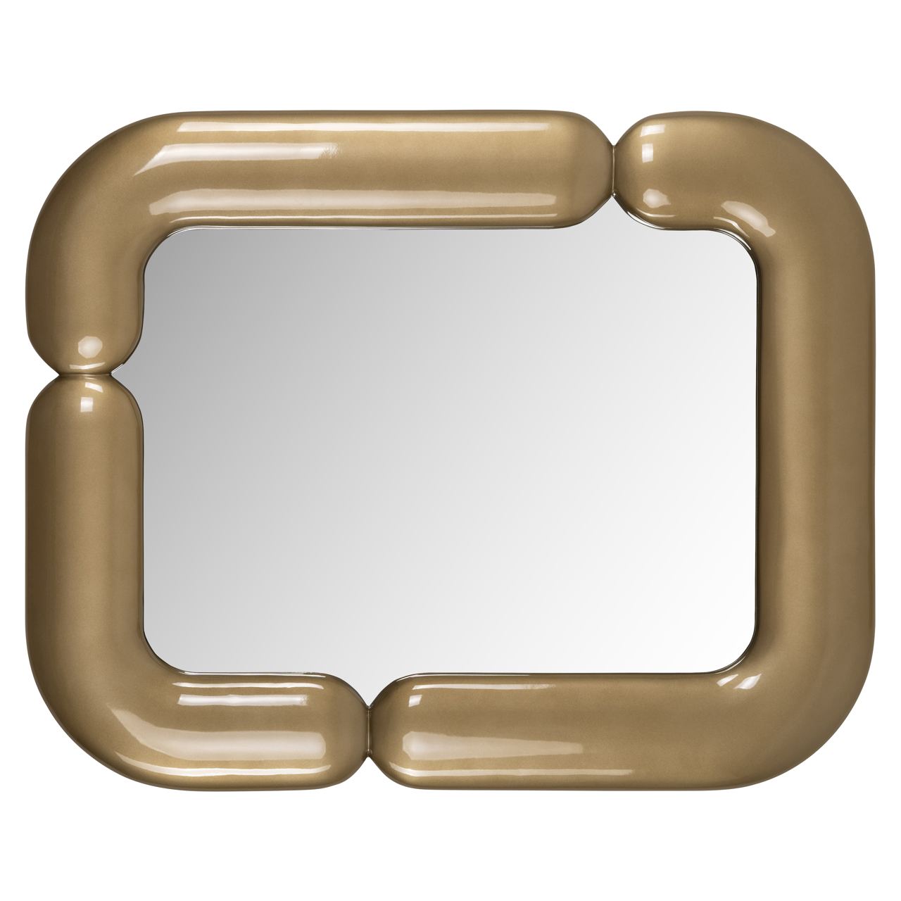 Spiegel Aubry 100 x 80cm Goud - Afbeelding 4