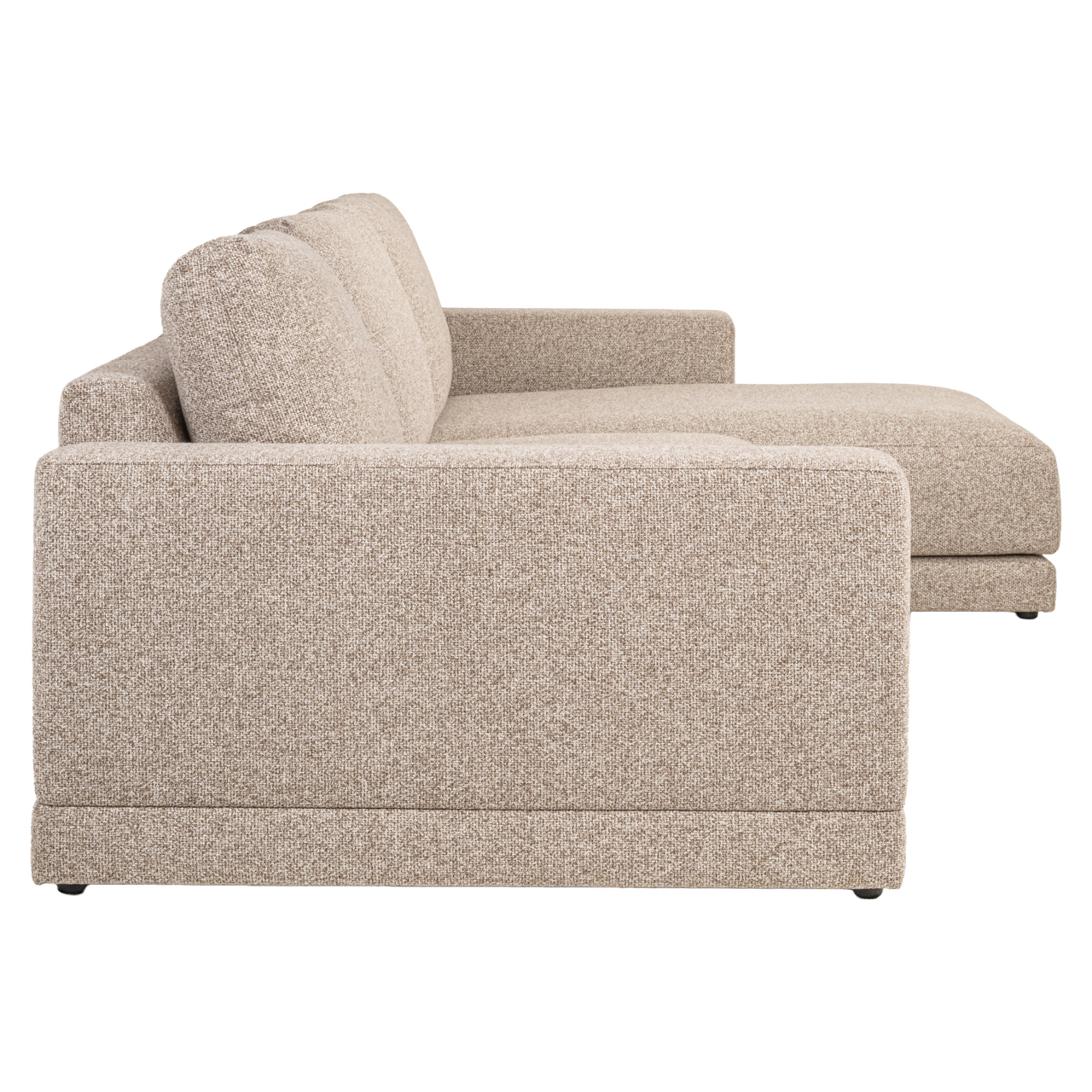 Loungebank Trentino Links/Rechts Geweven stof Bruin - Afbeelding 5