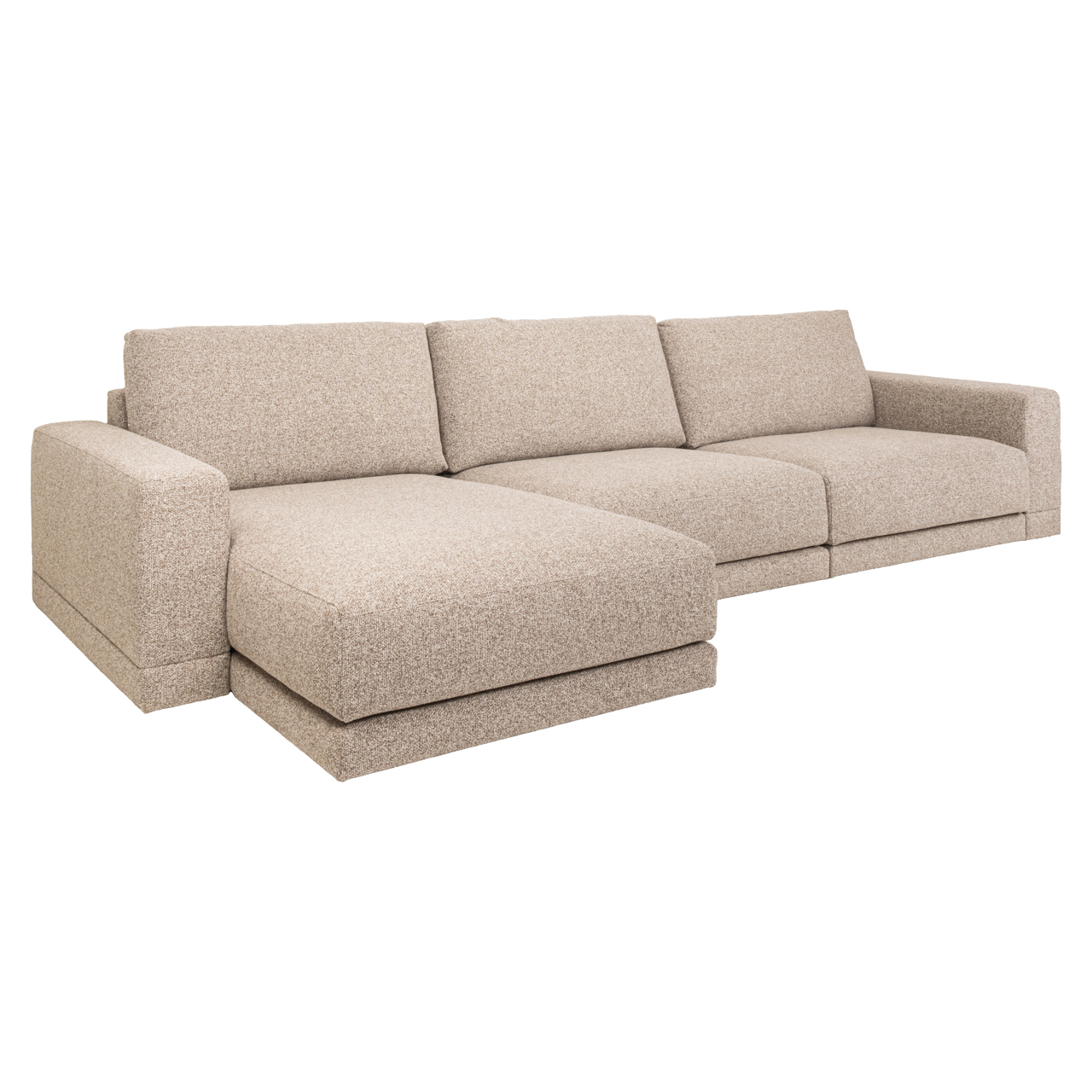 Loungebank Trentino Links/Rechts Geweven stof Bruin - Afbeelding 3