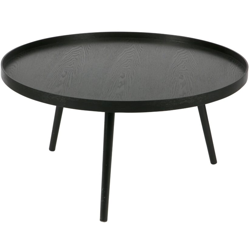 Salontafel Mesa XXL Hout 36x100cm - Zwart - Afbeelding 2