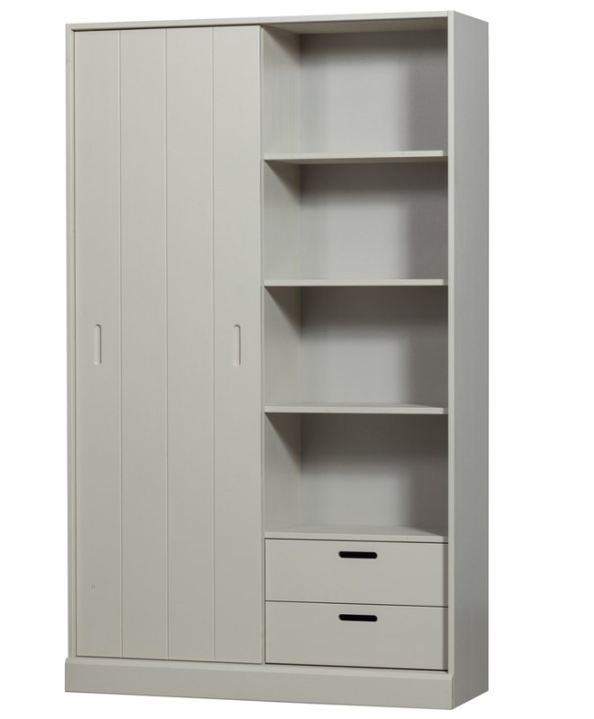 Opbergkast Mila Grenenhout, kleur Dust