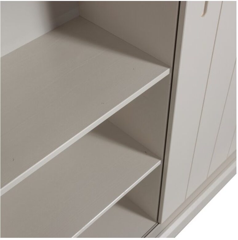 Opbergkast Mila Grenenhout, kleur Dust - Afbeelding 3