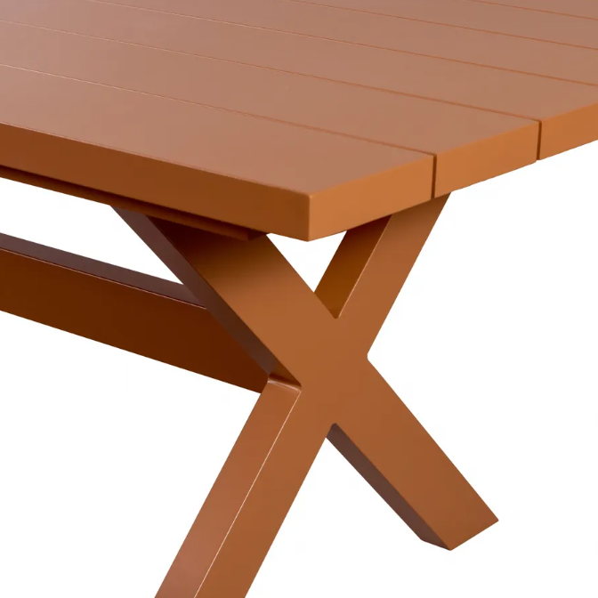 Picknicktafel Delta 220 x 105cm - Terra - Afbeelding 2