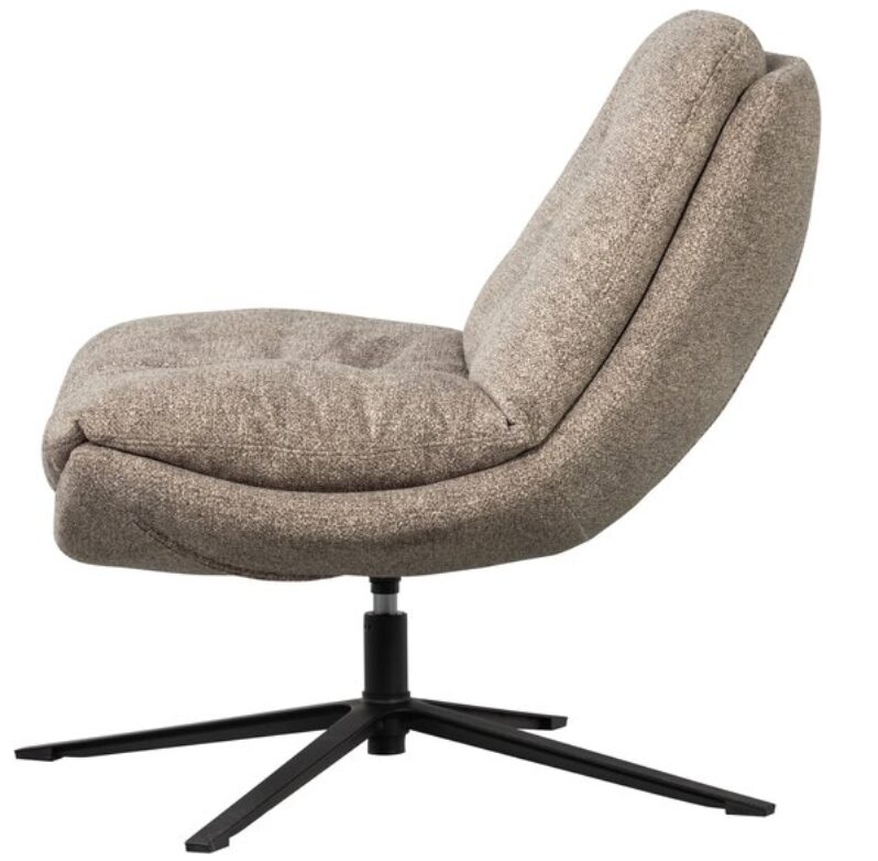 Draaibare Fauteuil Arve Melange - Naturel - Afbeelding 2