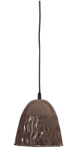 Hanglamp Arleso Metaal, kleur Donkerbruin