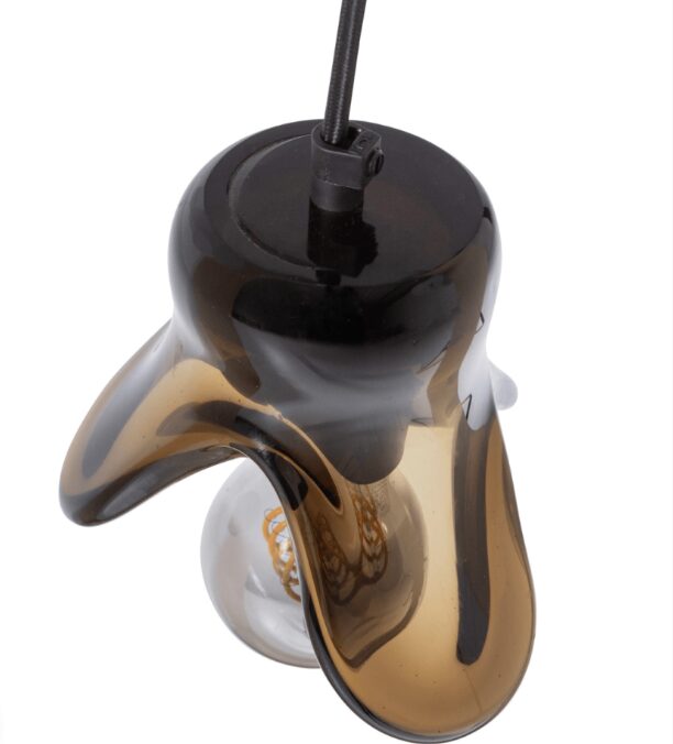 Hanglamp Elle Klein Glas - Bruin - Afbeelding 2