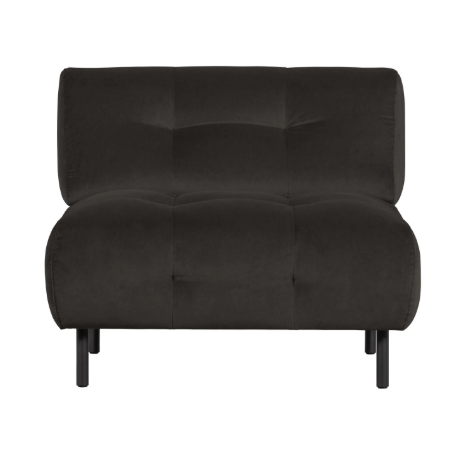 Hocker Lloyd Velvet Cast Iron - Afbeelding 2