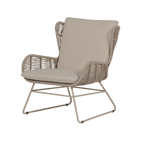 Tuin Loungestoel Grace All Weather, kleur Zand