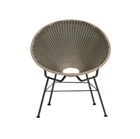 Tuin Loungestoel Kazoun Wicker - Groen - Afbeelding 2