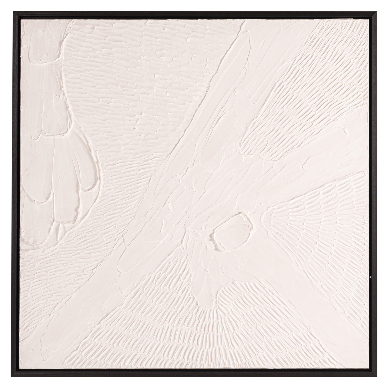 Wall art Janey - Zwart - Wit