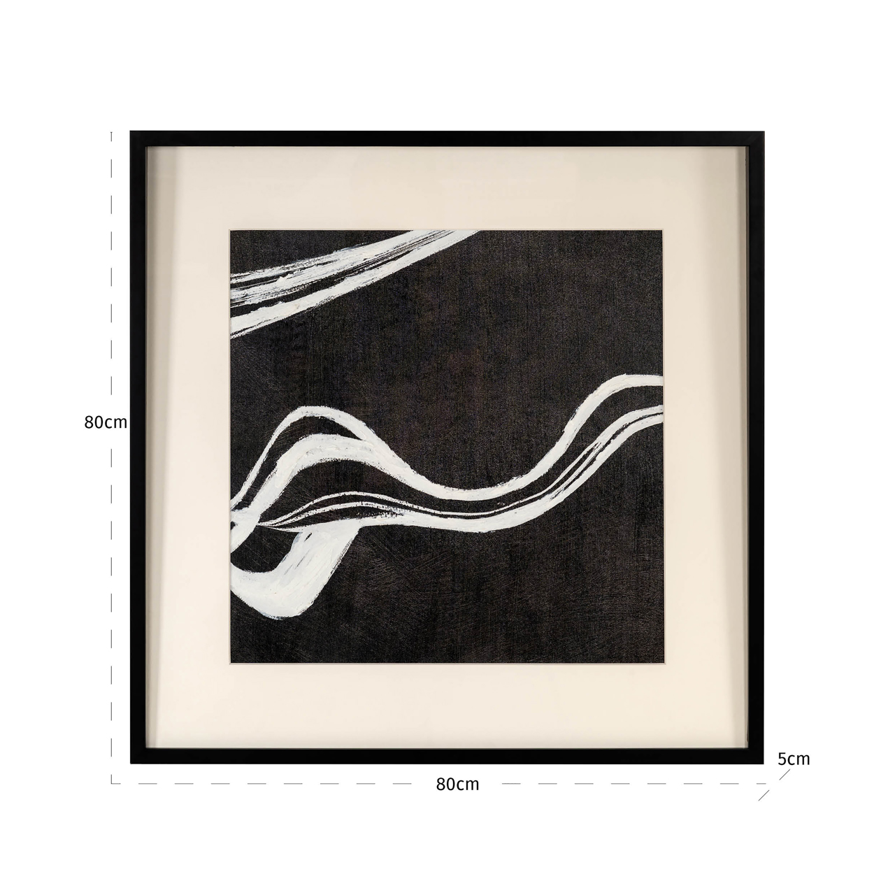 Wall art Jozra - Zwart - Wit - Afbeelding 4