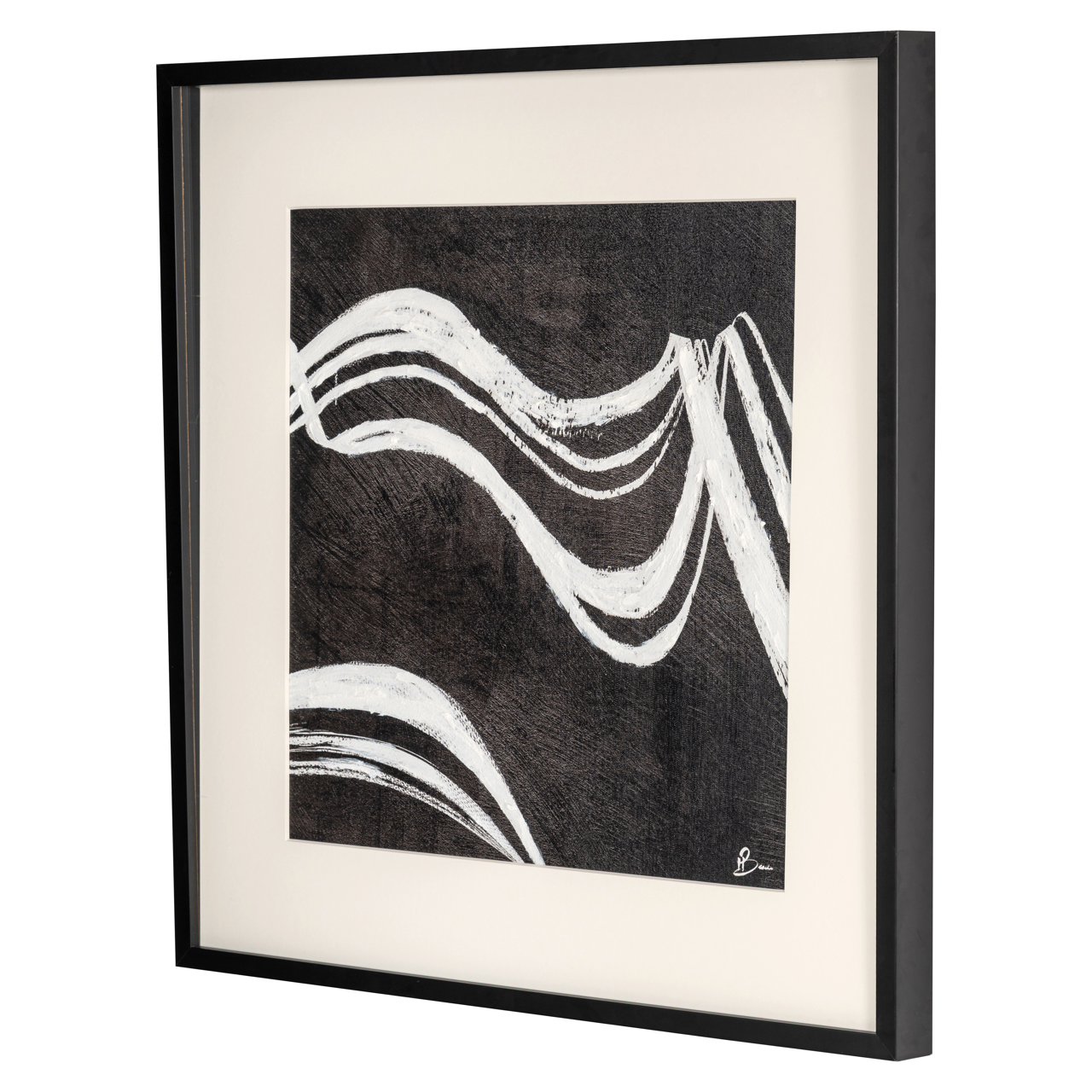 Wall art Jozy - Zwart - Wit - Afbeelding 3