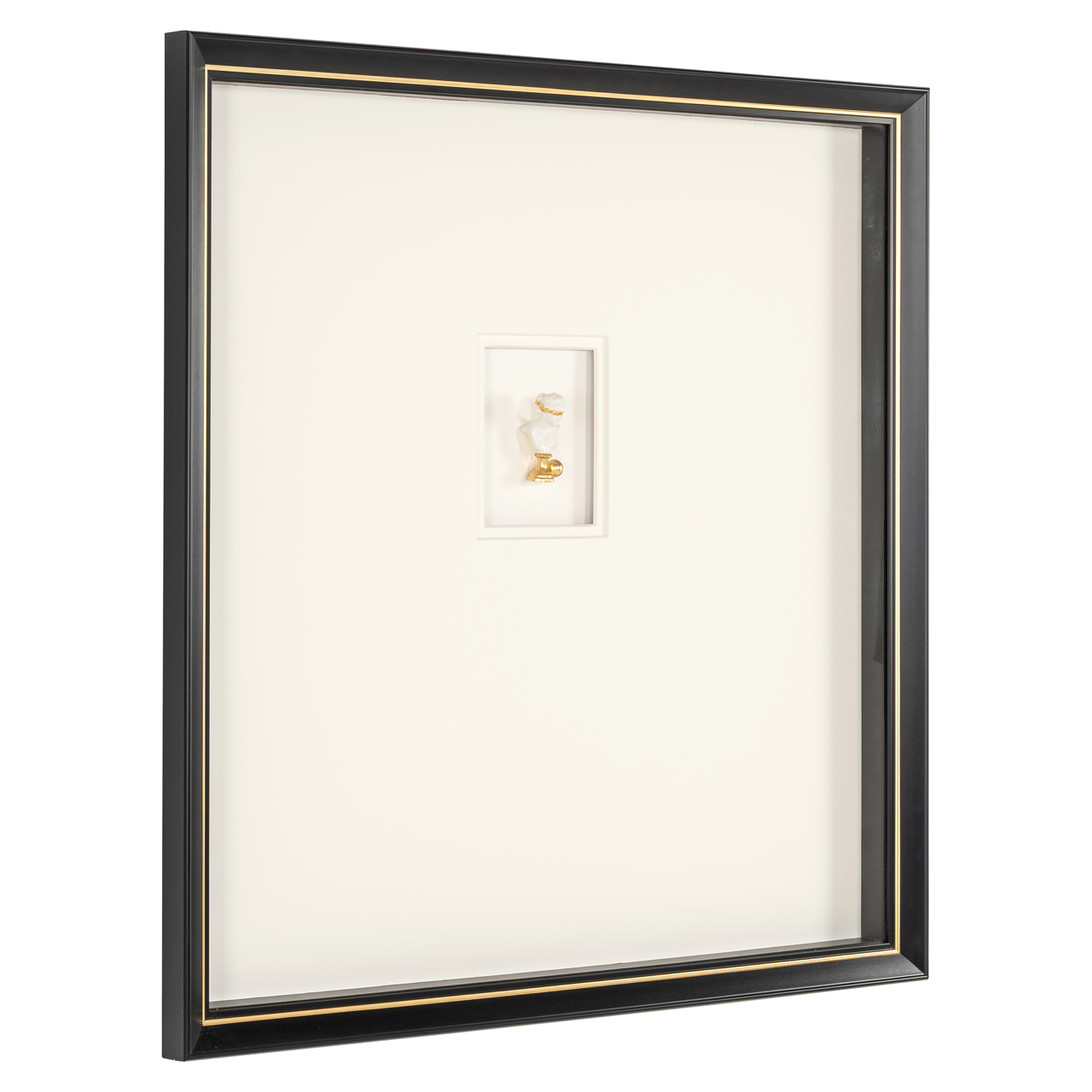 Wall art Hanna - Zwart - Wit