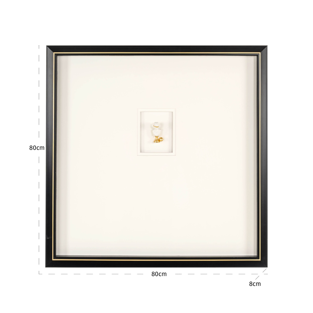 Wall art Hanna - Zwart - Wit - Afbeelding 5
