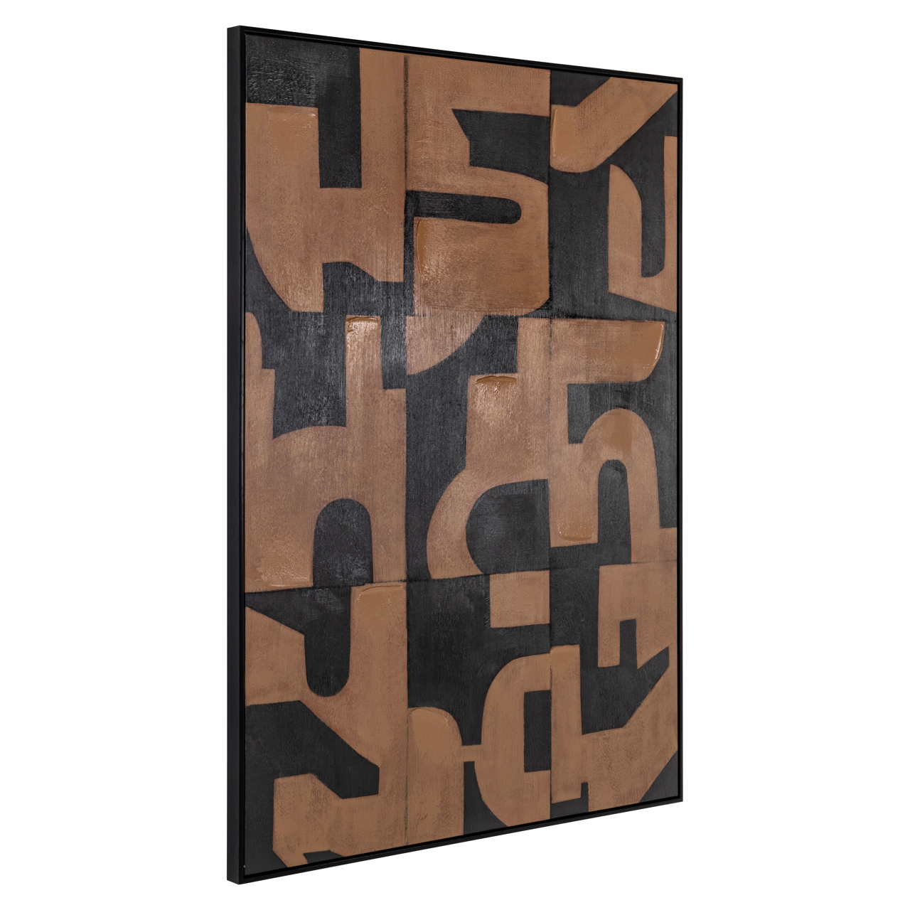 Wall art Cascade - Bruin - Afbeelding 2
