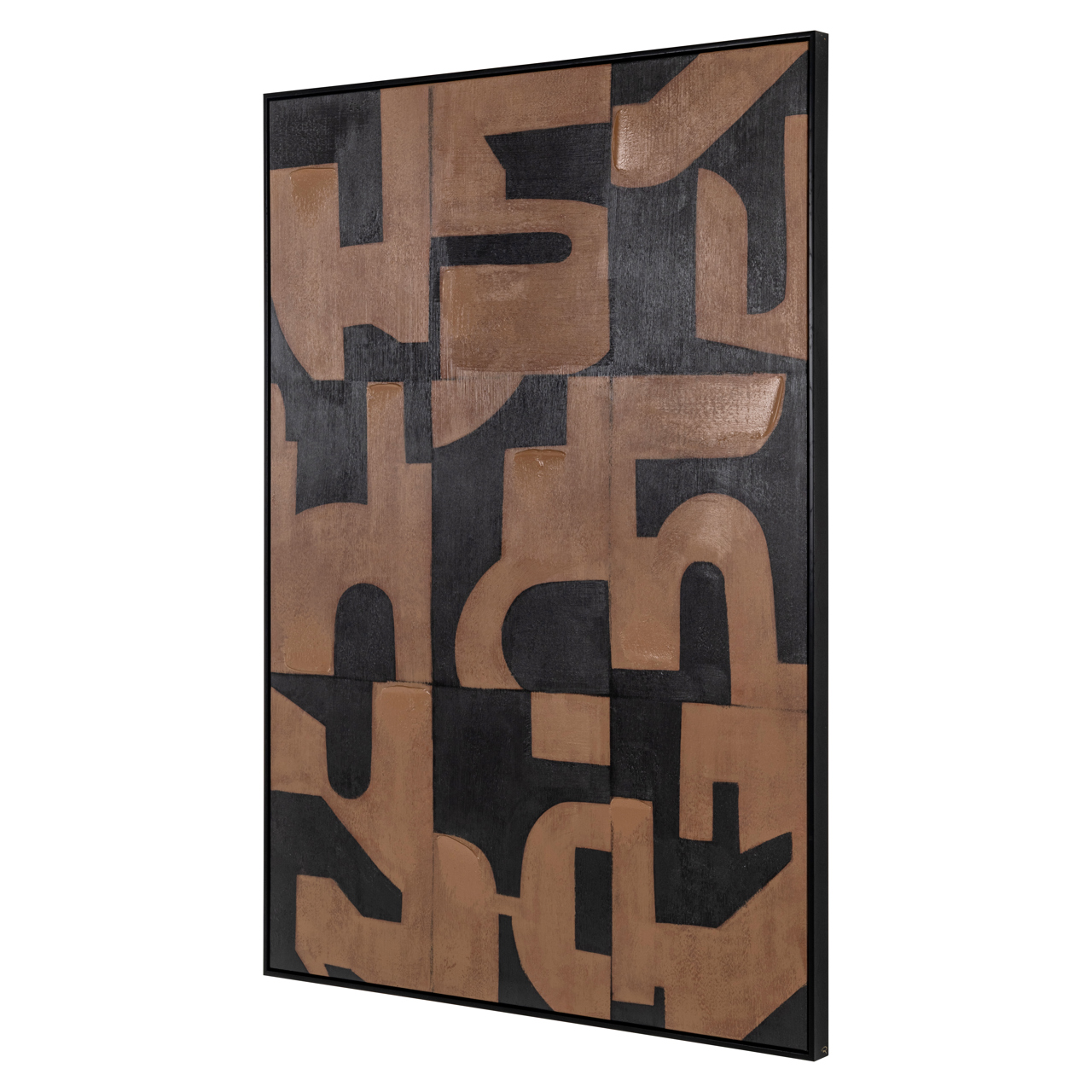 Wall art Cascade - Bruin - Afbeelding 3