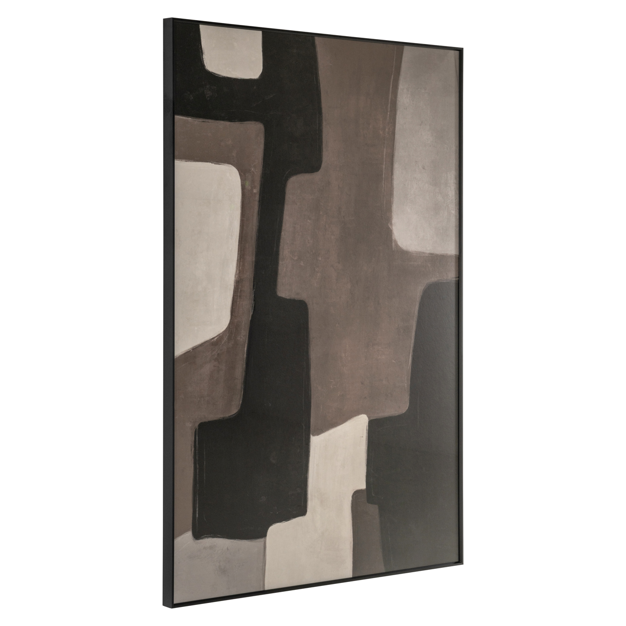 Wall art Mirage - Bruin left - Afbeelding 2