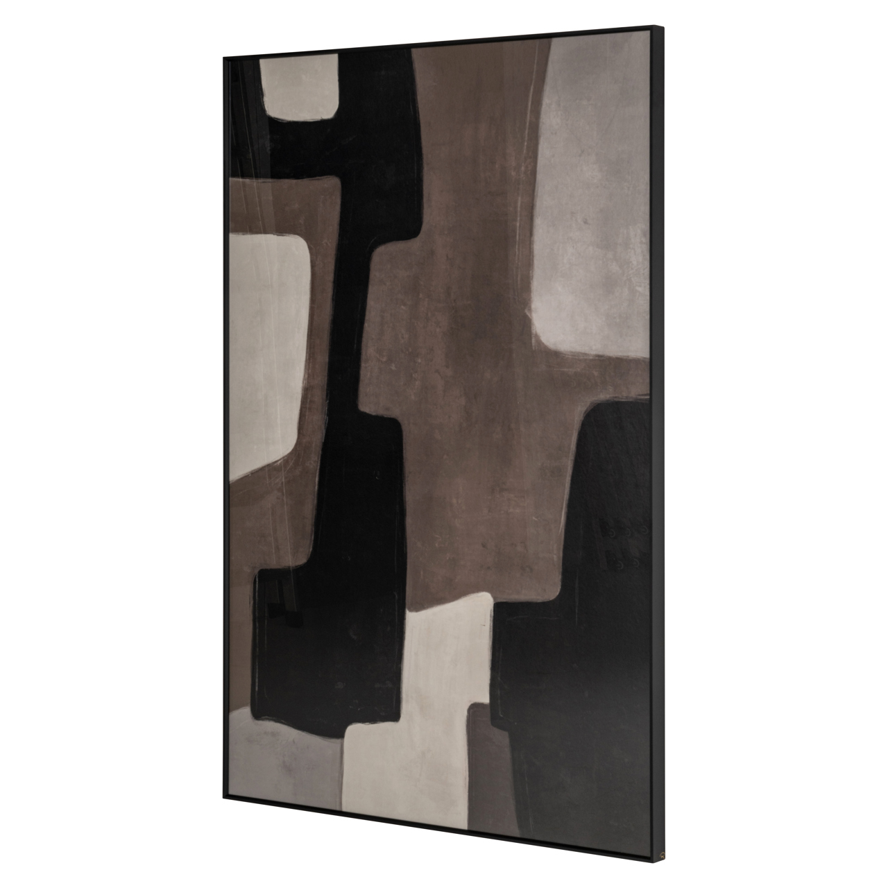 Wall art Mirage - Bruin left - Afbeelding 3