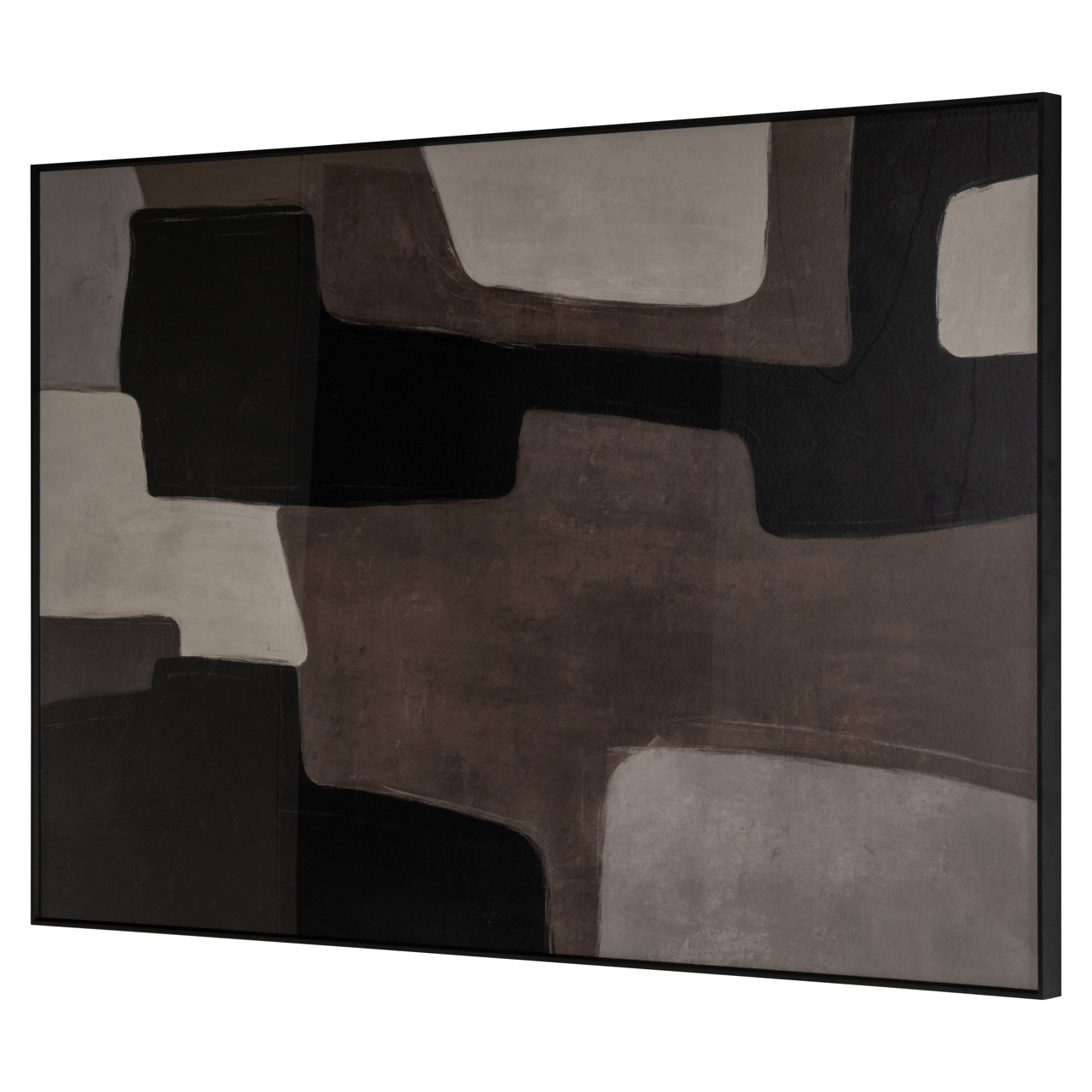 Wall art Mirage - Bruin left - Afbeelding 5