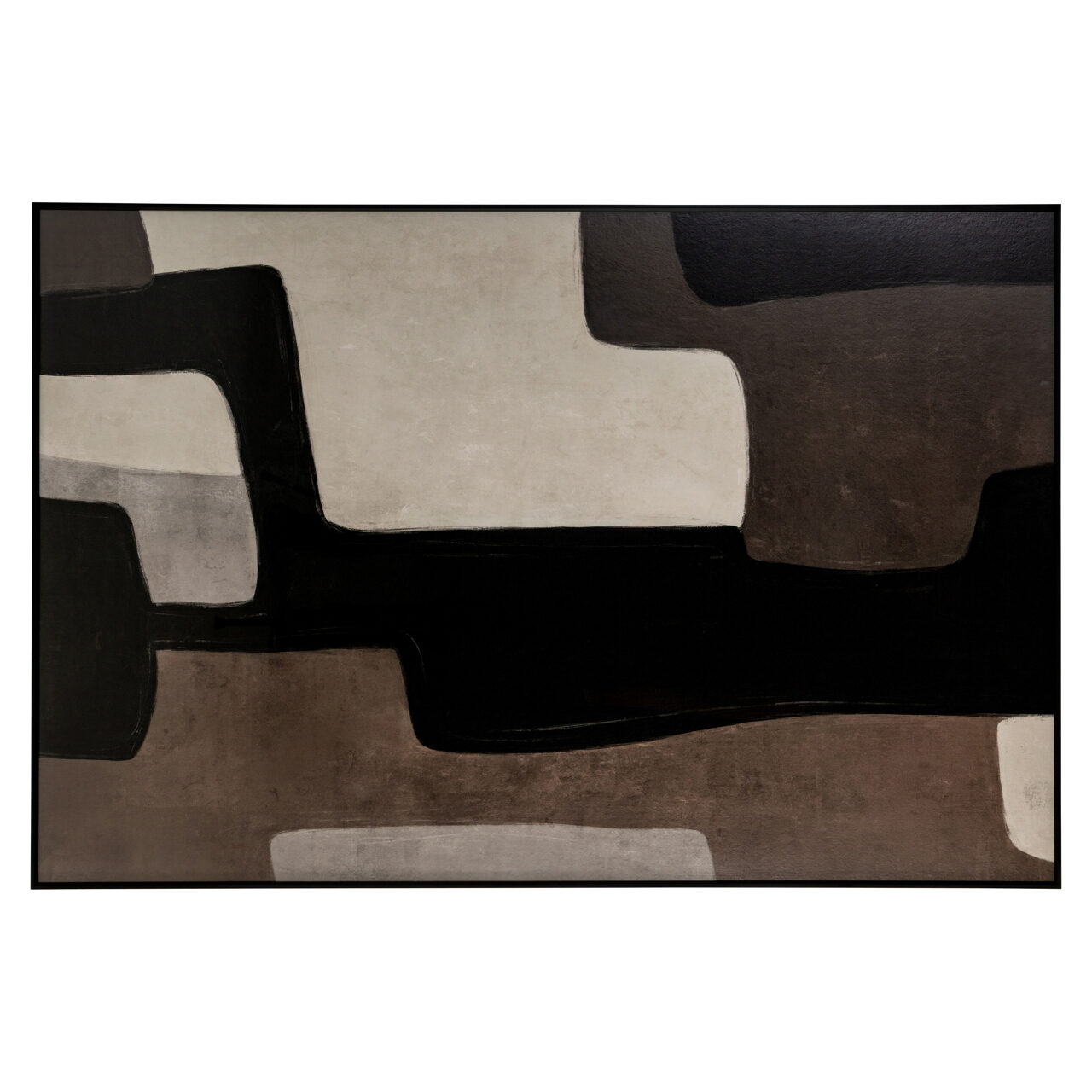 Wall art Mirage - Bruin right - Afbeelding 4