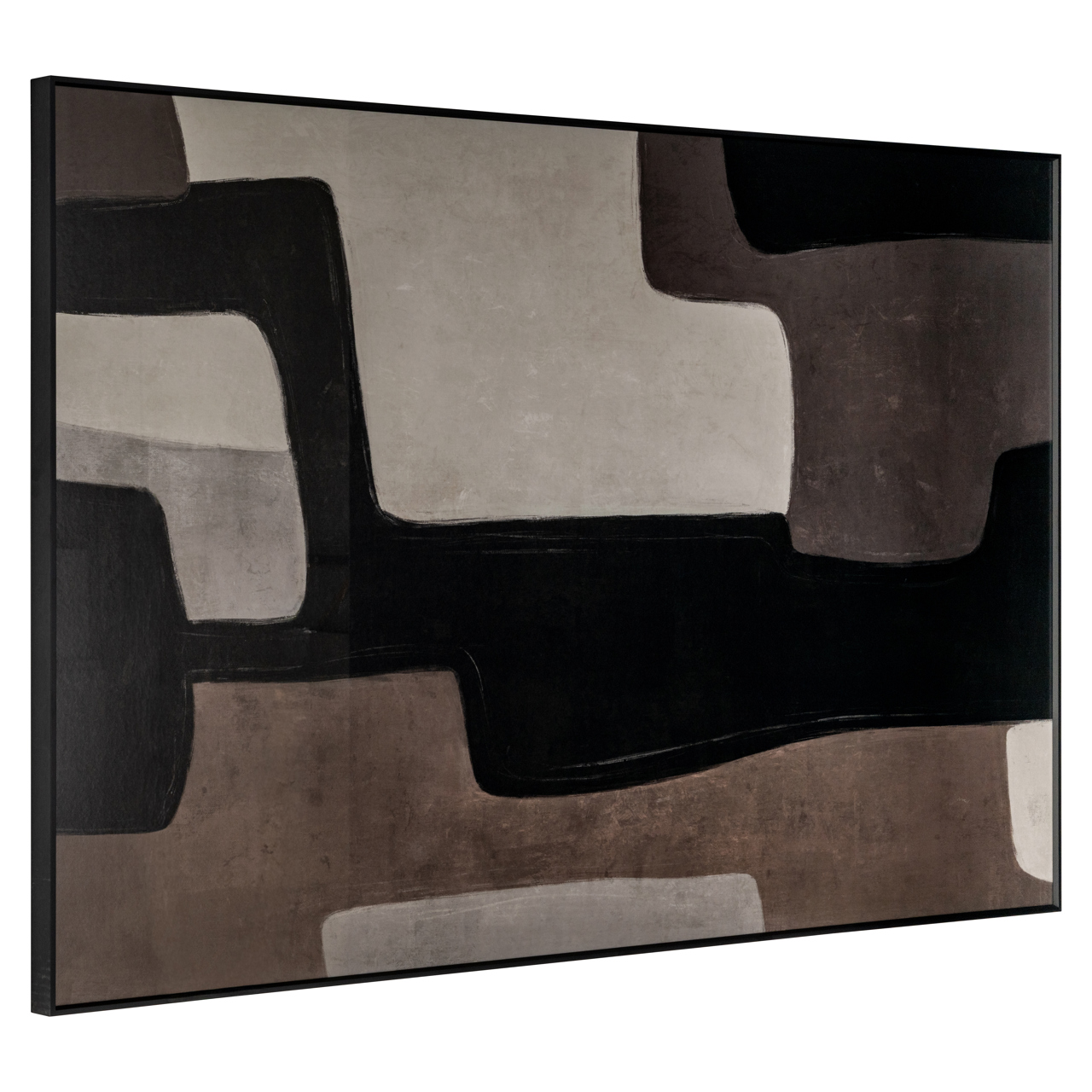 Wall art Mirage - Bruin right - Afbeelding 5
