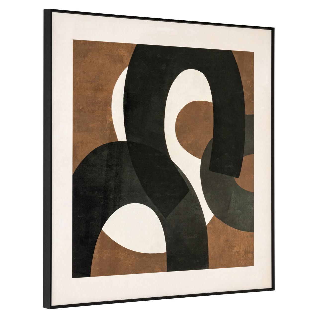 Wall art Euphoria - Bruin left - Afbeelding 2