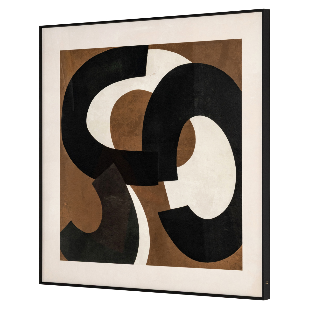 Wall art Euphoria - Bruin right - Afbeelding 3