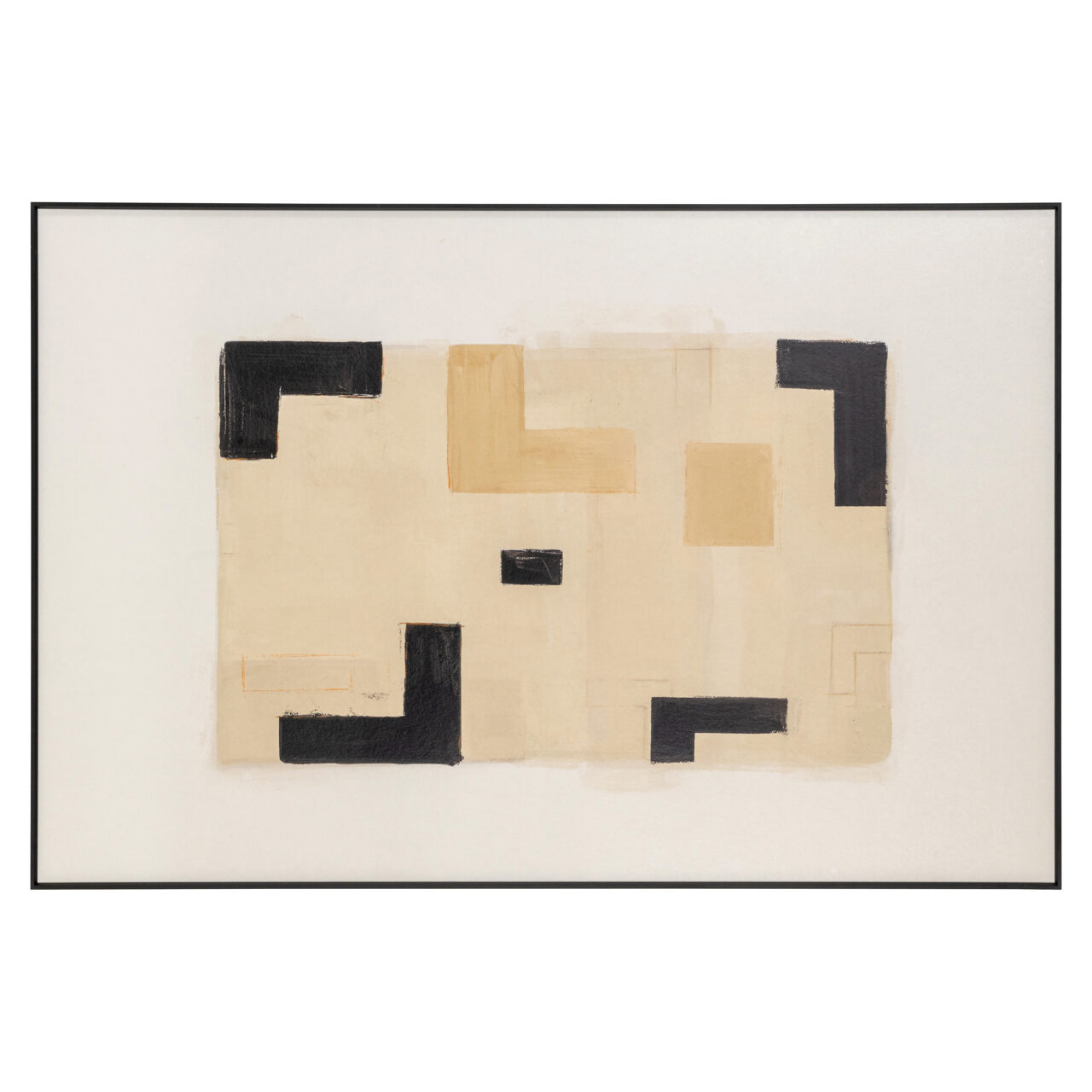 Wall art Vortex beige left - Afbeelding 4