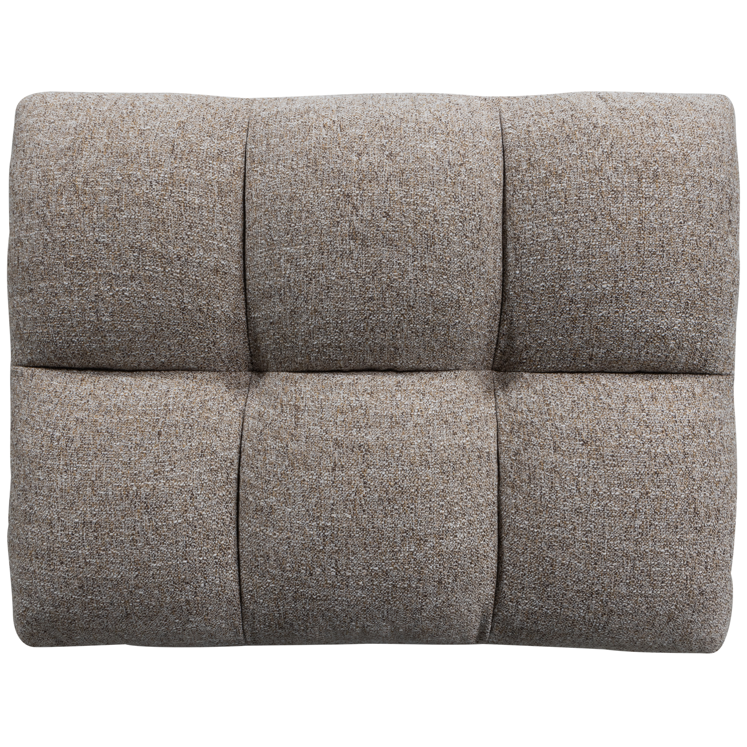 Hocker Allure Geweven Stof Melange - Bruin - Afbeelding 11